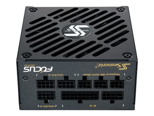 Seasonic FOCUS SGX 650 - Strømforsyning (intern) - ATX12V / SFX12V - 80 PLUS Gold - AC 100-240 V - 650 watt