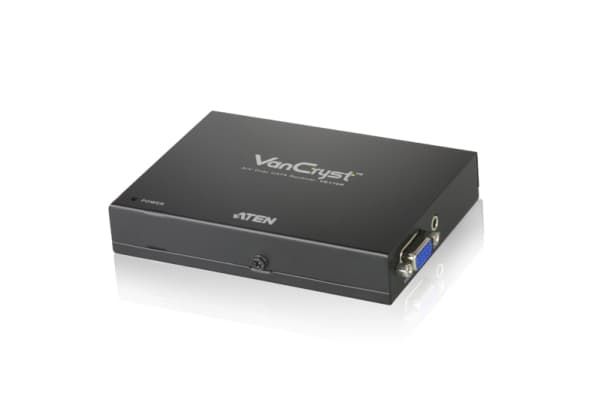 ATEN VE170R-AT-G AV-forlenger AV-mottaker Sort