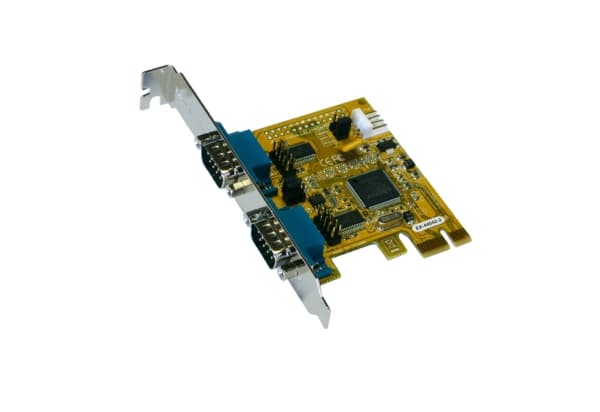 EX-44042-2 PCI Express x1-kort 2x seriell RS-232 (EX-44042-2)