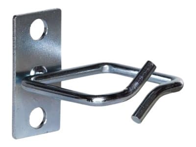 Netrack Rack Side Ring 40x40mm LF - Rackkabelstyringsring - sølv (en pakke 30)