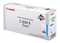 Miniatyrbilde 3 av 5: Canon C-EXV 8 - Cyan - original - tonerpatron - for CLC-2620 System CP 32, 3200, 3220 System CP 32; imageRUNNER C2620N, C3200, C3200N, C3220N