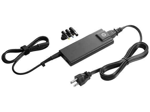 HP Slim - Strömadapter - 90 Watt - Europa - för HP 250 G4; Chromebook 14; EliteBook 2570, 725 G2, 745 G2, 755 G2, 820 G1, 820 G2, 840 G1 Svart