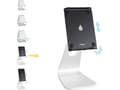 Miniatyrbilde 4 av 4: Rain Design mStand tablet pro 9.7" - Stativ for nettbrett - sølv