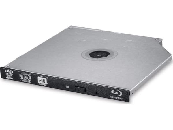 Hitachi-LG Super Multi UHD-BD Writer, Musta, Kelkka, Kannettava tietokone, Blu-Ray RW, SATA, 60000 h