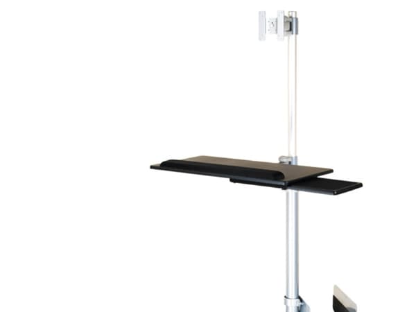 Value Mobile PC Cart, silver, 10 kg