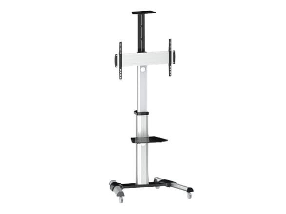 LogiLink BP0025, Multimediavogn, Hvit, Flatskjerm, 50 kg, 200 x 200,300 x 300,400 x 200,400 x 400,600 x 400, 5 - 12°