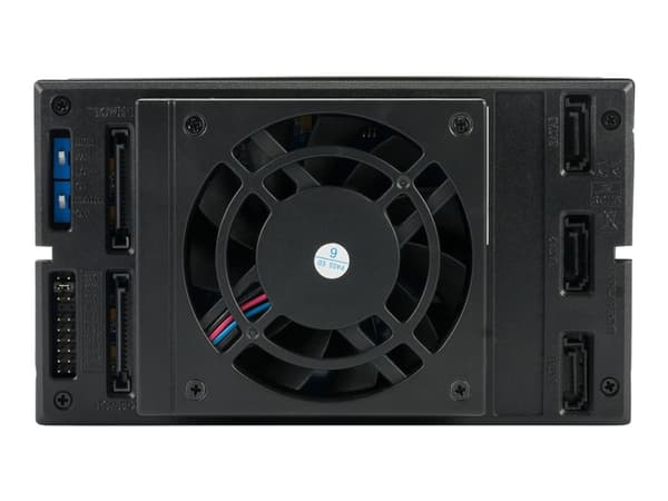 FANTEC BP-T2131 - Sisäinen RAID-muistiot - 2,5" / 3,5" jaettu - SATA 6Gb/s / SAS 6Gb/s - SAS 6Gb/s, SATA 6Gb/s - musta