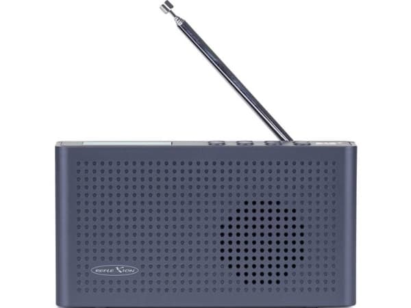 Pöytäradio Reflexion neu DAB+, DAB, FM Kosketuspainikkeet Musta