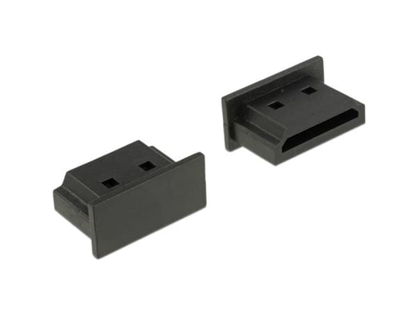 DeLOCK 64030, HDMI A, Sort, Polyethylen (PE), 8 mm, 15,1 mm, 7,2 mm