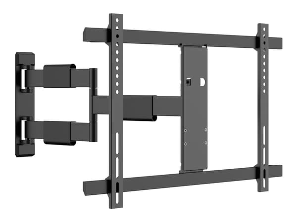 Multibrackets M VESA Flexarm Thin Large - Monteringssett (tippeleddarm, helbevegelsesmontering) - Ultra-Slim - for TV - svart - skjermstørrelse: 37"-