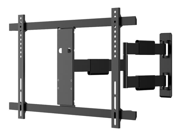 Multibrackets M VESA Flexarm Thin Large - Monteringssett (tippeleddarm, helbevegelsesmontering) - Ultra-Slim - for TV - svart - skjermstørrelse: 37"-