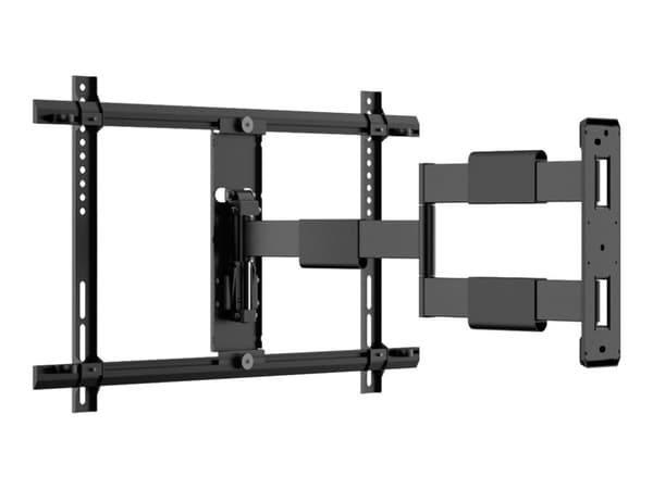 Multibrackets M VESA Flexarm Thin Large - Monteringssett (tippeleddarm, helbevegelsesmontering) - Ultra-Slim - for TV - svart - skjermstørrelse: 37"- Sort
