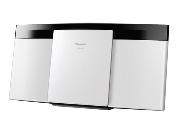 Panasonic SC-HC200 - Mikrosystem - 2 x 10 watt - hvit