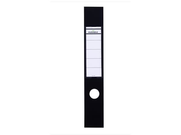 Durable ORDOFIX 60 mm, Svart, Rektangel, Ringpärm, 60 mm, 390 mm, 10 styck