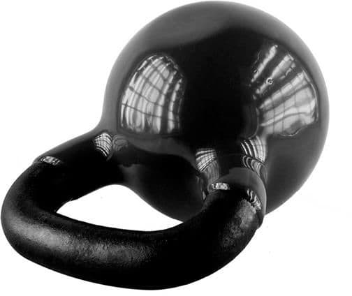 Kettlebell vinyl 12 kg sort HMS KNV12