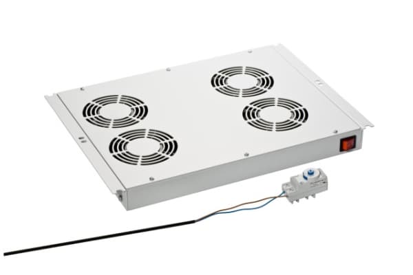 EFB Elektronik 691655V3, Viftepanel, Grå, 4 vifter, 640 m³/t, IP20, 50, 230 V