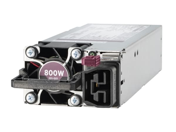 HPE Universal Power Supply Kit - Strømforsyning - hurtigstik/redundant (indstiksmodul) - Flex Slot - 80 PLUS Platinum - AC 277 / DC 380 V - 800 Watt