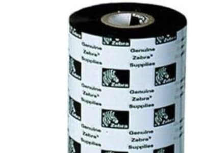 Zebra 3200 Wax/Resin, Zebra 2746e, Lämpösiirto, Musta, 300 m, 83mm x 300m, 6 kpl