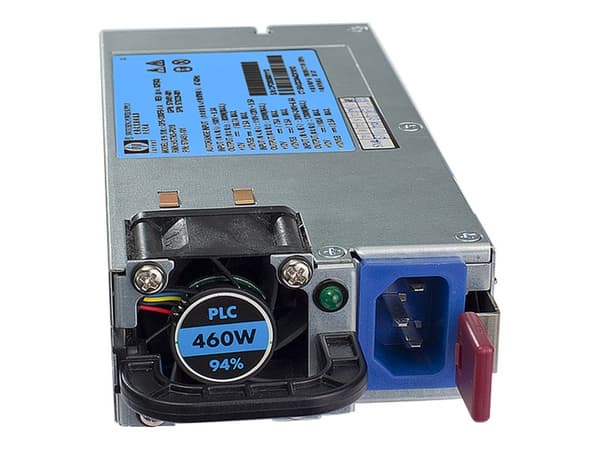 HPE Common Slot High Efficiency - Strømforsyning - "hot-plug" (plug-in modul) - 80 PLUS Gold - AC 100-240 V - 460 watt