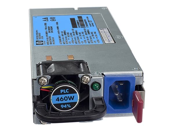 HPE Common Slot High Efficiency - Strømforsyning - "hot-plug" (plug-in modul) - 80 PLUS Gold - AC 100-240 V - 460 watt