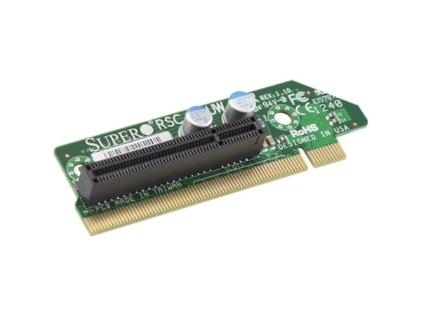 Supermicro RSC R1UW-E8R - Utvidelseskort - for P/N: CSE-119TQ-R700WB+, CSE-819TQ-R700WB+