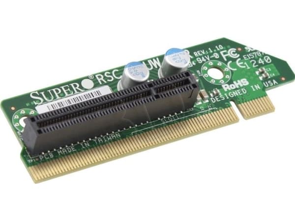 Supermicro RSC R1UW-E8R - Utvidelseskort - for P/N: CSE-119TQ-R700WB+, CSE-819TQ-R700WB+