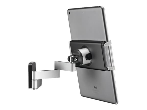 Vogel's TMS 1030 Tablet Flex Pack - Monteringssats (väggfäste, dubbel svängarm, hållare, 3 axeltappar) - för surfplatta - aluminium - svart, aluminiu