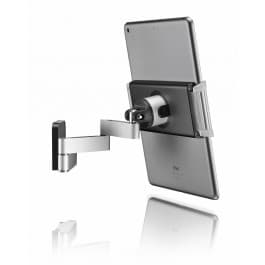 Vogel's TMS 1030 Tablet Flex Pack - Monteringssett (veggmontering, dobbelt svingarm, holder, 3 svingtapper) - for nettbrett - aluminium - svart, alum