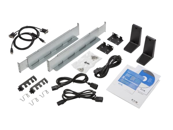 Eaton 9PX 3000VA 2700W 120V Online Double-Conversion UPS, L5-30P, 6x 5-20R, 1 L5-30R Outlets, Cybersecure Network Card Option, Extended Run, 2U Rack/