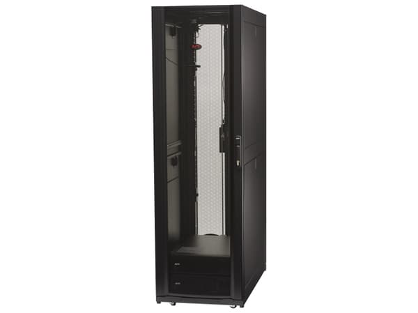 APC MDC42SX5KVAI, Itseseisova teline, 42U, 1363,64 kg, 279 kg, Musta