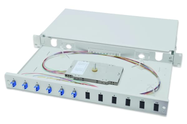 DIGITUS Professional DN-96330/9 - Spleiseboks for fiberoptikk - 1U - 19"