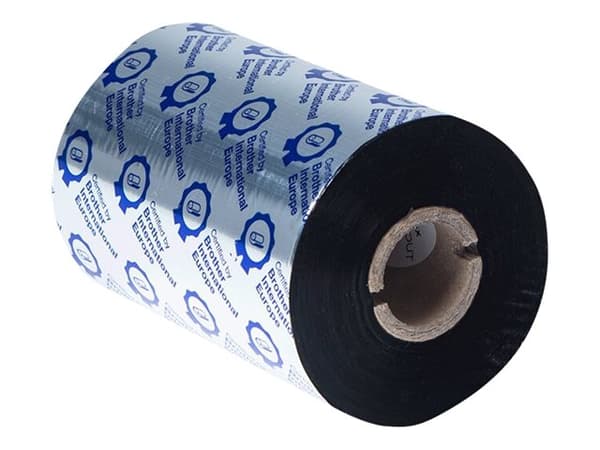 Brother Standard - Svart - 110 mm x 450 m - skriveblekkbåndspåfyll (termooverføring) (en pakke 8) - for Brother TJ-4020, 4120; Titan Industrial Print