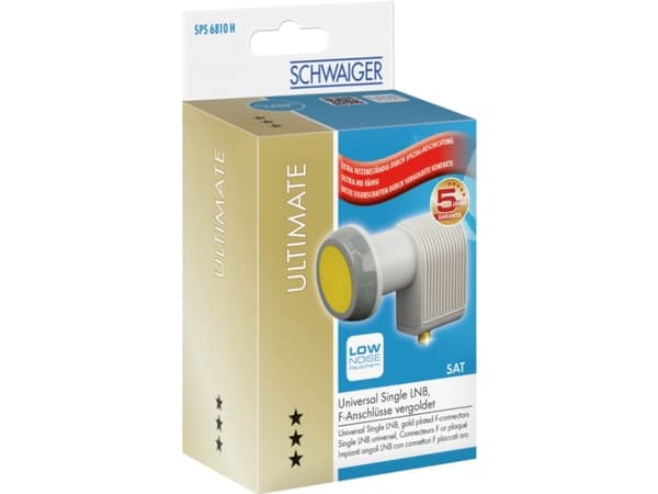 Schwaiger SPS6810H 511, F, 130 mA, 4 cm, 300 g, Grå