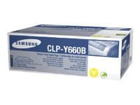 Samsung CLP-Y660B - Gul - original - tonerpatron - for CLP-610ND, 660N, 660ND; CLX-6200FX, 6200ND, 6210FX, 6240FX