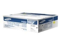 Samsung CLP-Y660B - Gul - original - tonerpatron - for CLP-610ND, 660N, 660ND; CLX-6200FX, 6200ND, 6210FX, 6240FX