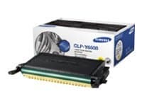 Samsung CLP-Y660B - Gul - original - tonerpatron - for CLP-610ND, 660N, 660ND; CLX-6200FX, 6200ND, 6210FX, 6240FX