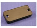 Miniatyrbilde 1 av 3: Hammond Electronics 1455RPLBK-10 Endeplade (L x B x H) 8 x 160 x 30.5 mm ABS Sort 10 stk