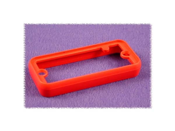 Hammond Electronics 1455CBRED Rammer (L x B x H) 8 x 54 x 23 mm ABS Rød 2 stk