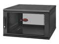 Miniatyrbild 3 av 5: APC NetShelter WX AR106SH6 - Skåp - väggmontering - svart - 6U - 19"