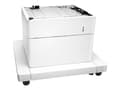 Miniatyrbilde 1 av 5: HP Paper Feeder and Cabinet - Skriversokkel med mediemater - 550 ark inn 1 skuff(er) - for LaserJet Enterprise MFP M634; LaserJet Enterprise Flow MFP