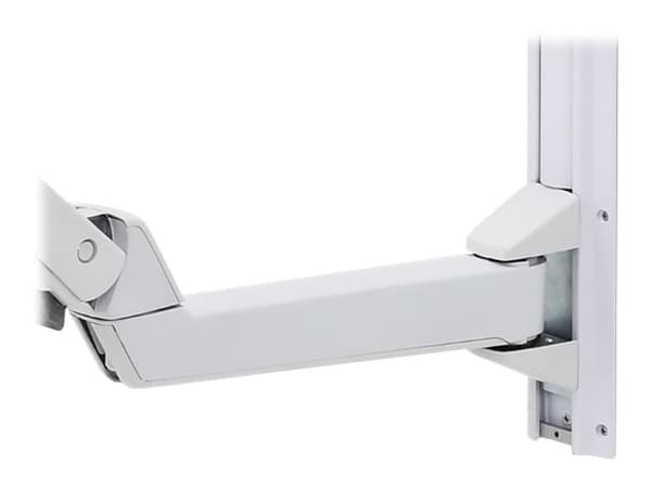 Ergotron StyleView Sit-Stand Combo Extender - Monteringskomponent (förlängningsarm, väggspårmontering, armskydd) - aluminium, kvalitetsplast - vit