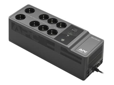 APC Back-UPS BE850G2-SP - UPS - AC 220-240 V - 520 Watt - 850 VA - utgangskontakter: 8 Sort