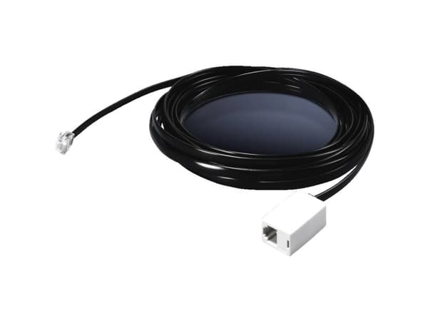 Rittal DK 7320.814, 1 m, RJ-12, RJ-12, Svart, Hanstik, Hunstik
