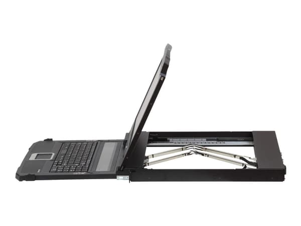 ATEN CL3800 - KVM-konsoll - USB - 18.5" - kan monteres i rack - 1920 x 1080 Full HD (1080p) @ 60 Hz - 350 cd/m² - 1000:1 - 20 ms - HDMI, DVI-D, VGA,