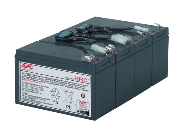 APC RBC8, Sealed Lead Acid (VRLA), 10 kg, 259,1 x 96,5 x 149,9 mm, 0 - 40 °C, 0 - 95%