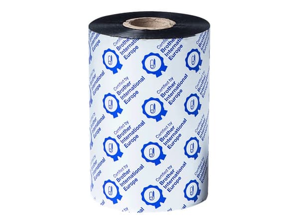Brother Premium - Svart - 110 mm x 450 m - skriveblekkbåndspåfyll (termooverføring) (en pakke 8) - for Brother TJ-4020, 4120; Titan Industrial Printe