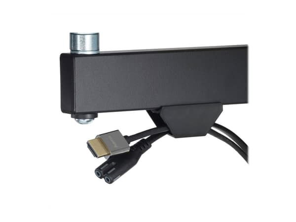 Hama FULLMOTION TV Wall Bracket, 1 star - Monteringssett (veggmontering, 2 svingarmer) - for LCD-skjerm - stål - svart - skjermstørrelse: 19"-48"