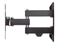 Miniatyrbilde 5 av 5: Hama FULLMOTION TV Wall Bracket, 1 star - Monteringssett (veggmontering, 2 svingarmer) - for LCD-skjerm - stål - svart - skjermstørrelse: 19"-48"