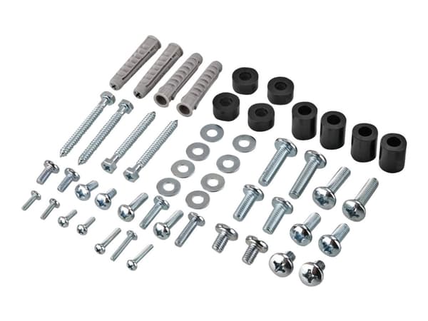 Hama FULLMOTION TV Wall Bracket, 1 star - Monteringssett (veggmontering, 2 svingarmer) - for LCD-skjerm - stål - svart - skjermstørrelse: 19"-48"