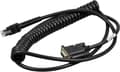 Pikkukuva 2 / 2: Zebra CBA-R73-C09ZAR, Extension cable, Black, RS-232, DB-9, Straight, Straight